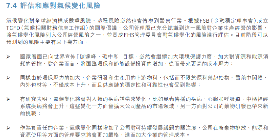 人生就是博根据TCFD建议进行了系统性气候评估
